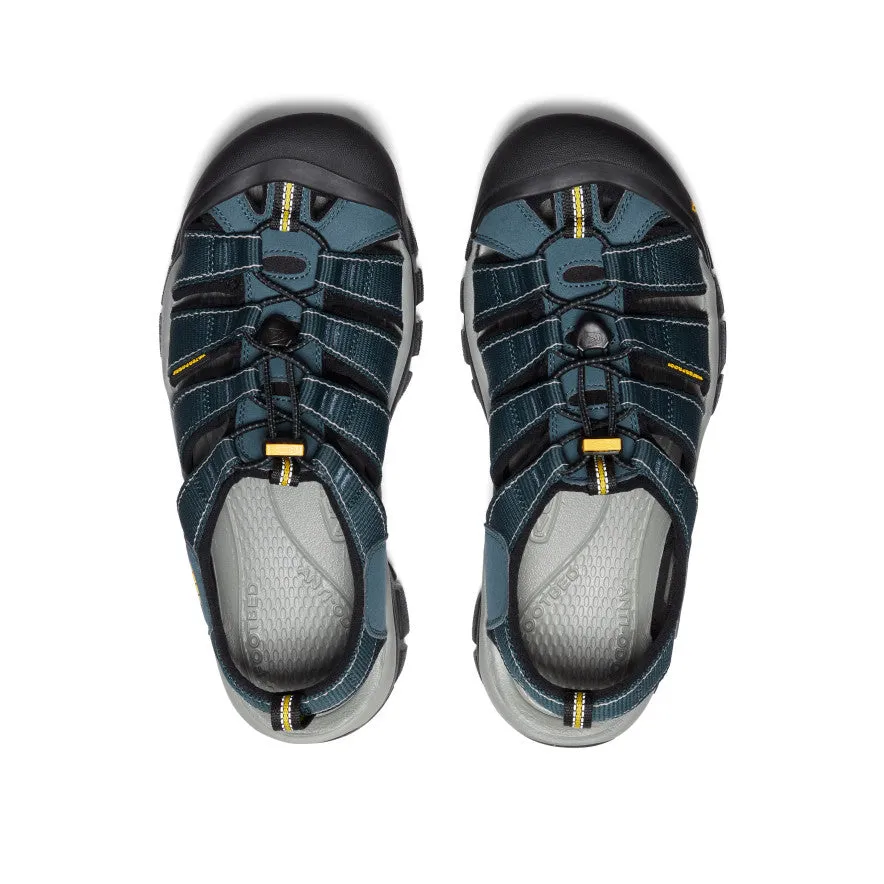 dirtiest Men's Newport H2 Sandal  |  Navy/Medium Grey
