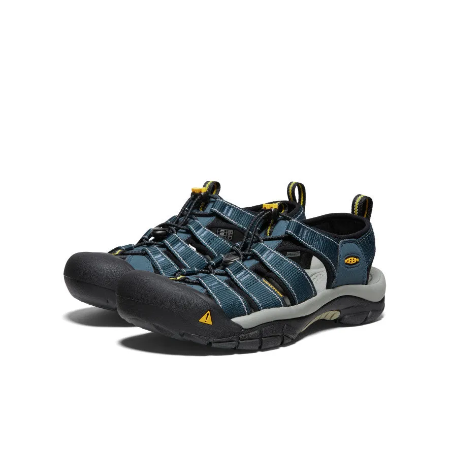 Formal Event casual dancers Men's Newport H2 Sandal  |  Navy/Medium Grey