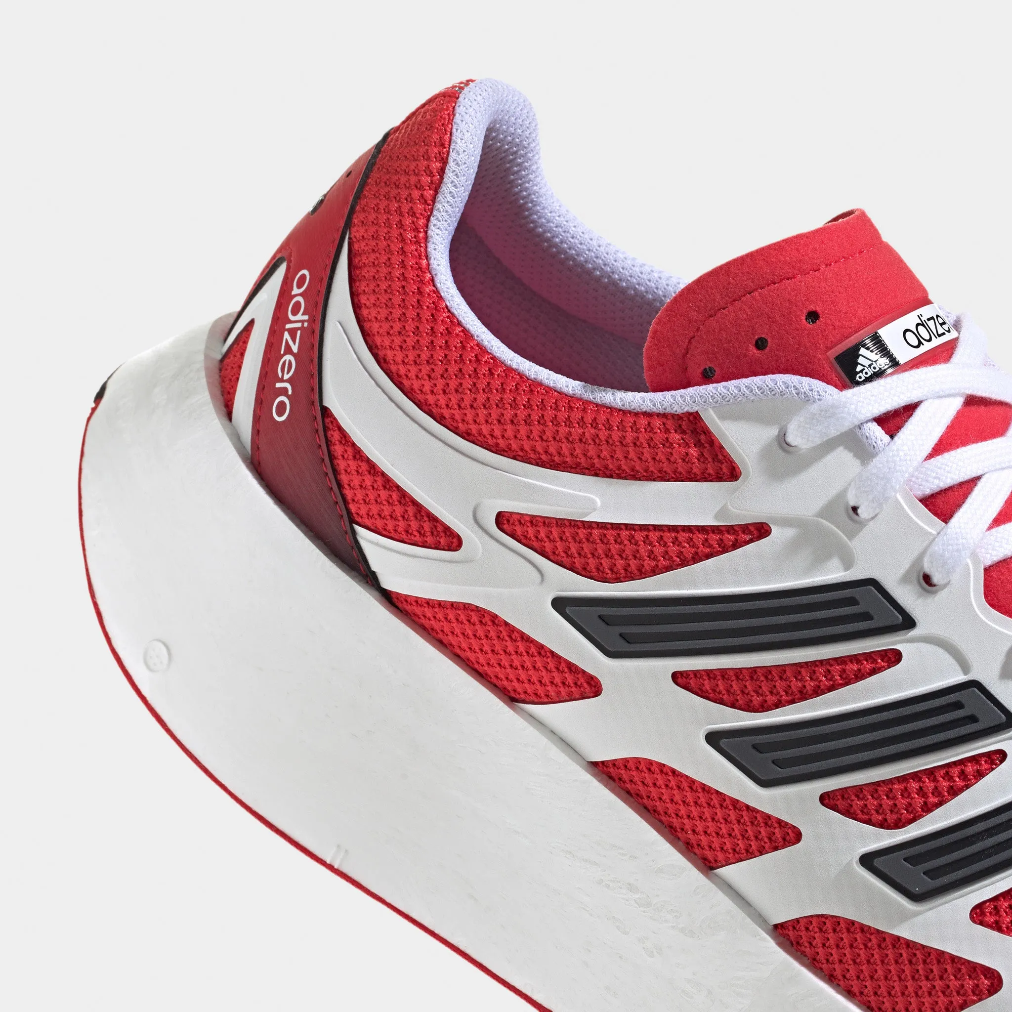 Premium materials Cushioned Midsole adidas Adizero Aruku Footwear White / Pure Ruby - Core Black