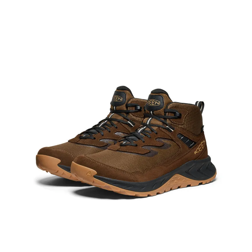 Shock-absorbent materials Purple Men's Hightrail Waterproof Hiking Boot  |  Dark Earth/Oak Buff