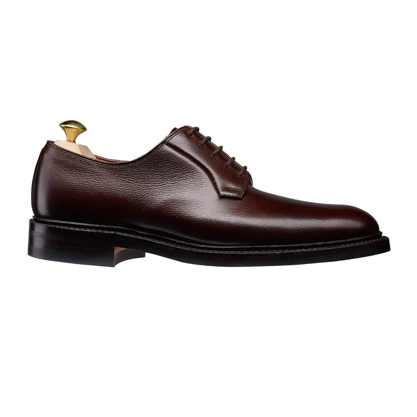 Calm Lane Fast Stride Lamont 2 Dark Brown Pebble Grain