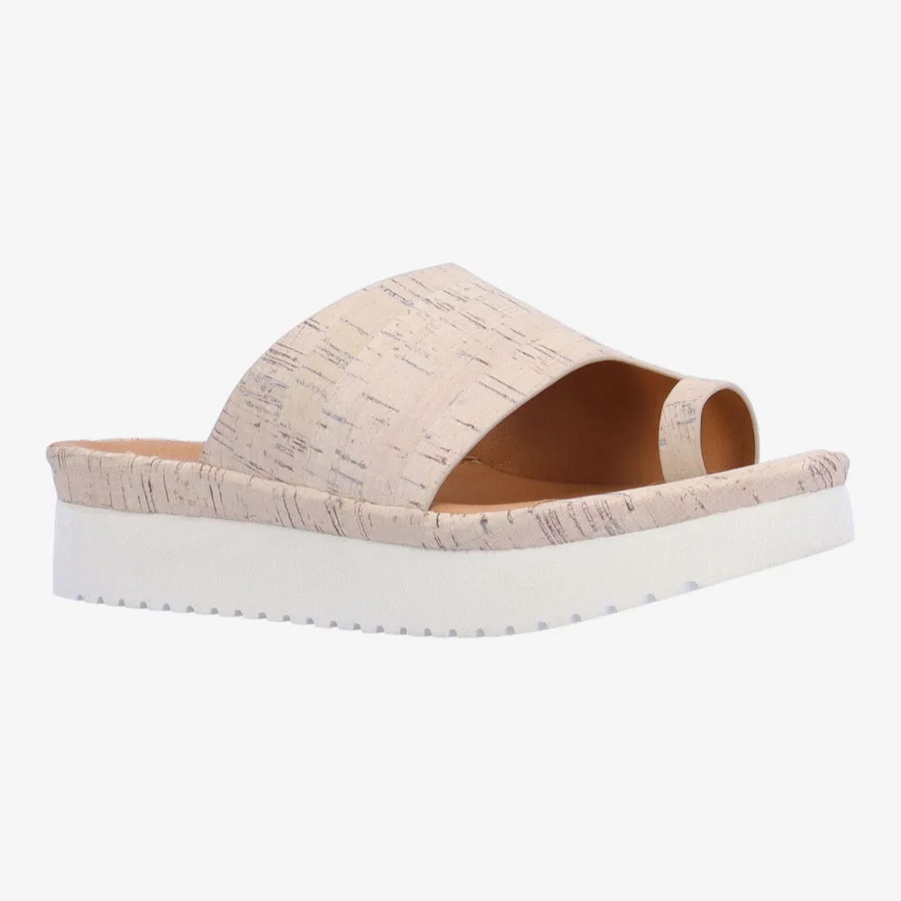 L'AMOUR DES PIEDS AHLINA - WHITE MULTI Earth Tone Valley Run