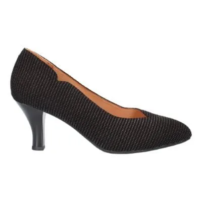 L'AMOUR DES PIEDS BAMELLE RAINDROP - BLACK Stud Cool Look Ready