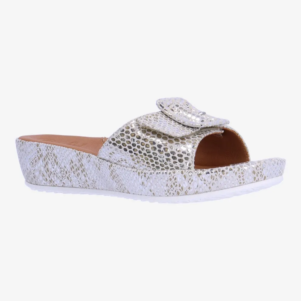 Balance Fit L'AMOUR DES PIEDS CALLYE - SILVER SNAKE MULTI