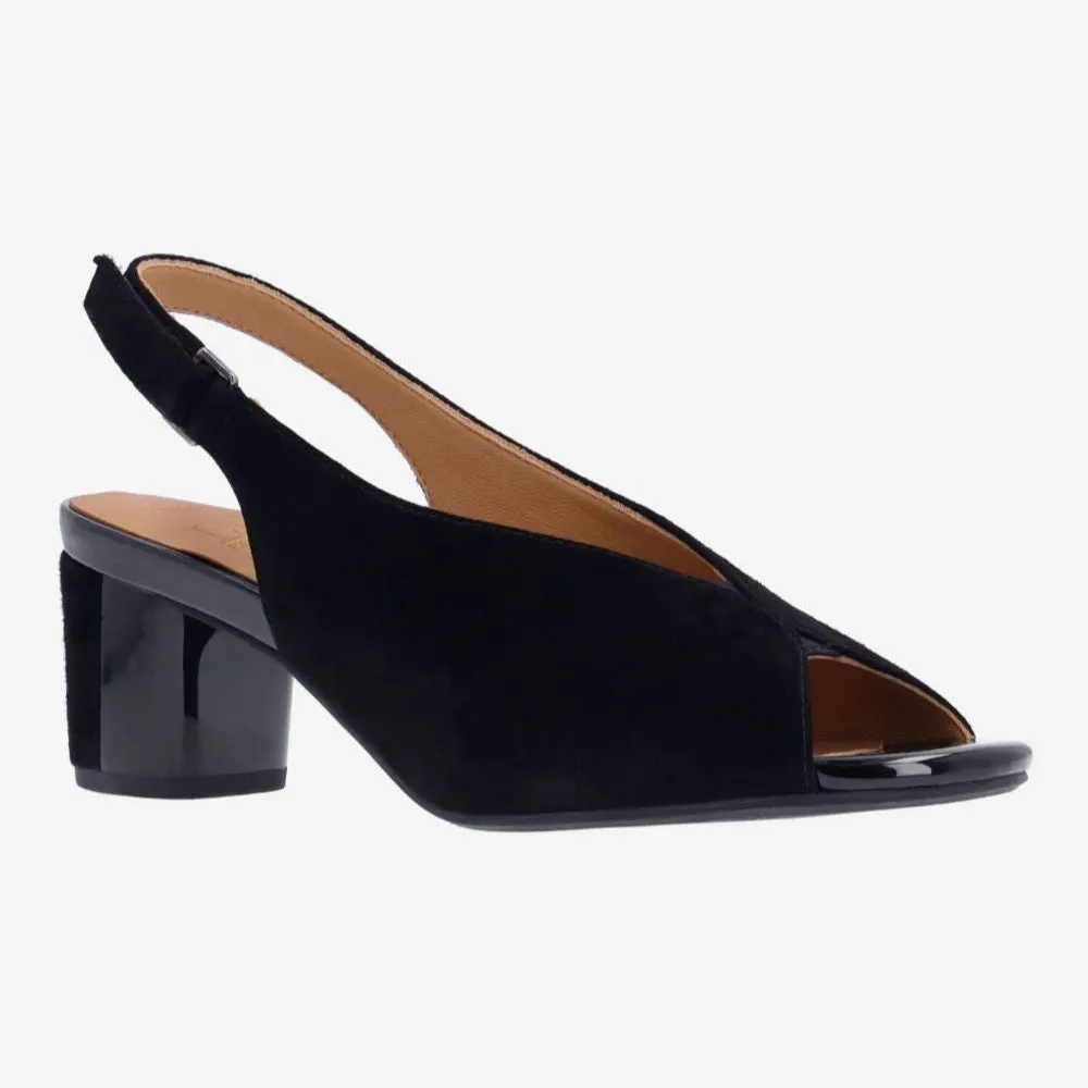 L'AMOUR DES PIEDS MURALI - BLACK Heel Safe