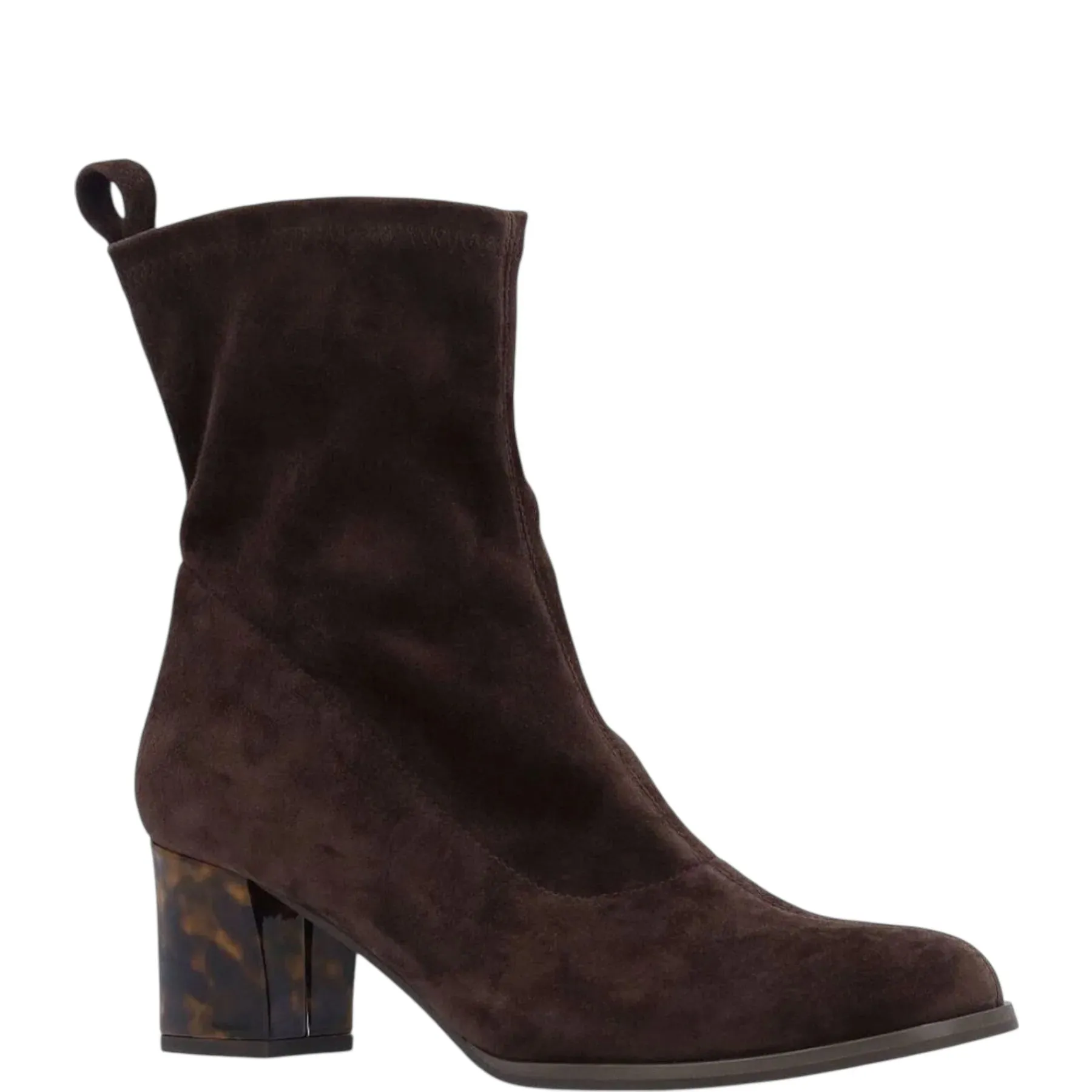 L'AMOUR DES PIEDS PICARUS SUEDE - CHOCOLATE BROWN Galaxy Tone Busy Path