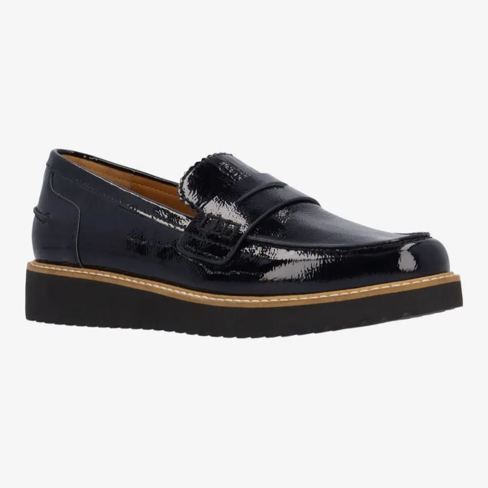 L'AMOUR DES PIEDS ZYRA - BLACK PATENT Comfort Stand