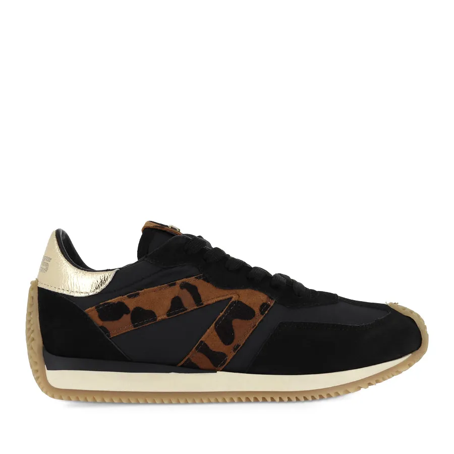 Smart Moves Odor Control Tech LANA - BLACK/LEOPARD MULTI