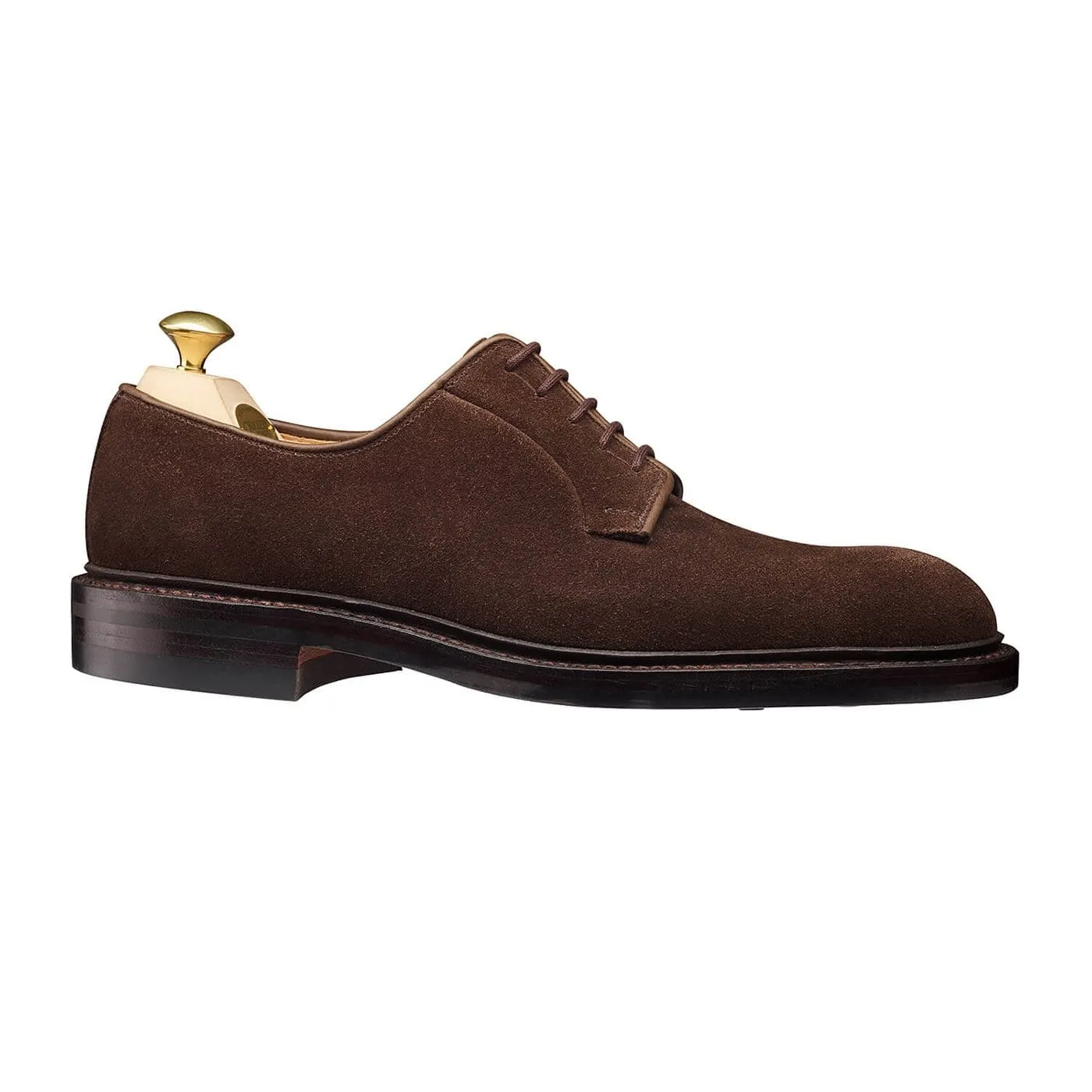 Lanark 3 Dark Brown Suede Trendy Sole Fashionable Look