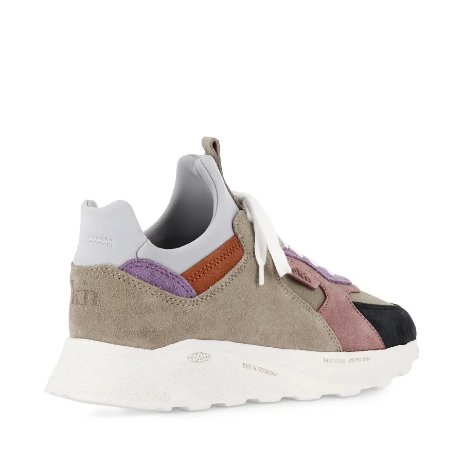 Easy Steps LARCH SNEAKER (W) - AZUL LEATHER MULTI