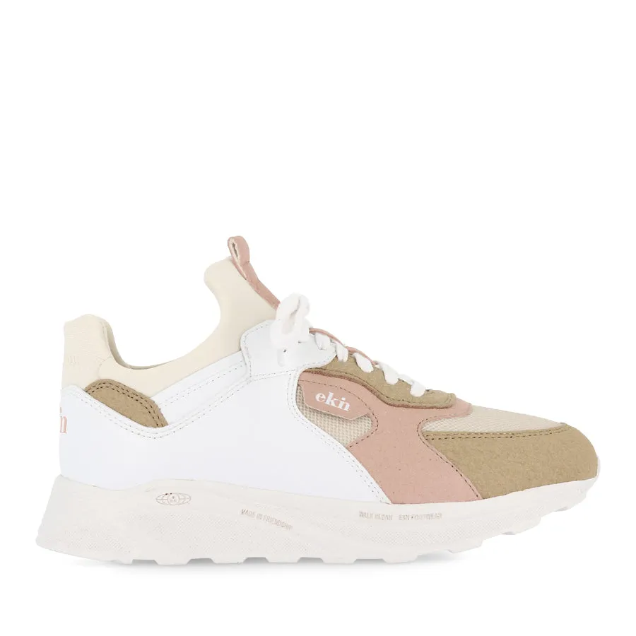 LARCH SNEAKER (W) - CLAY LEATHER MULTI Smart Fit Bounce Technology