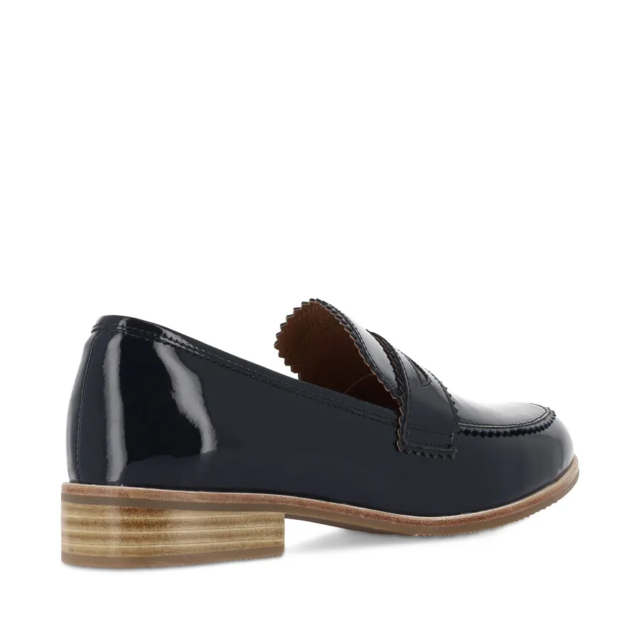 Step Light Comfortable Shoes LASTARR - NAVY PATENT NAVY LEATHER