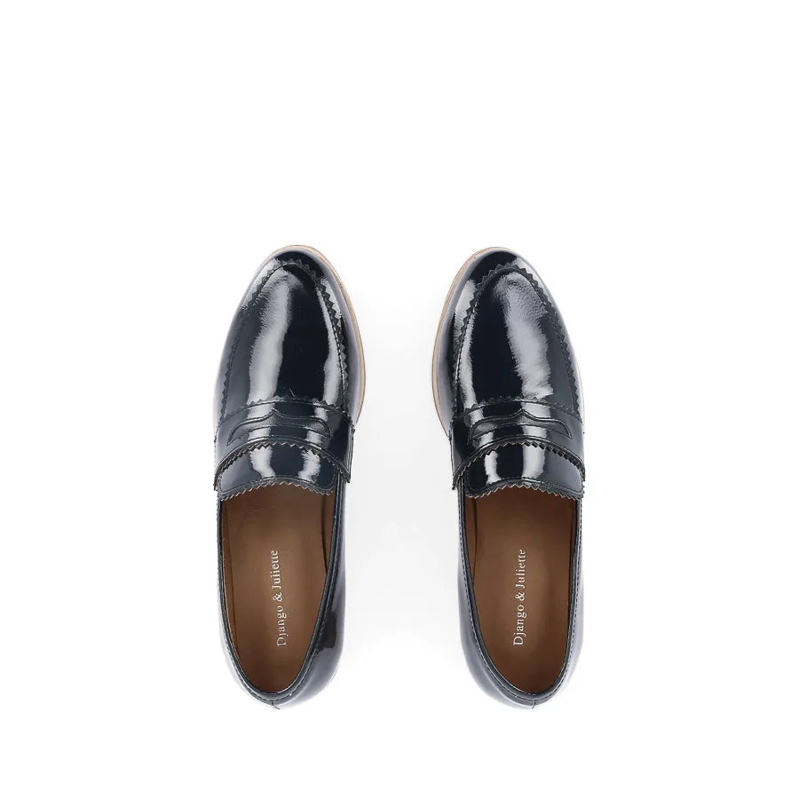 LASTARR - NAVY PATENT NAVY LEATHER Fast Walk