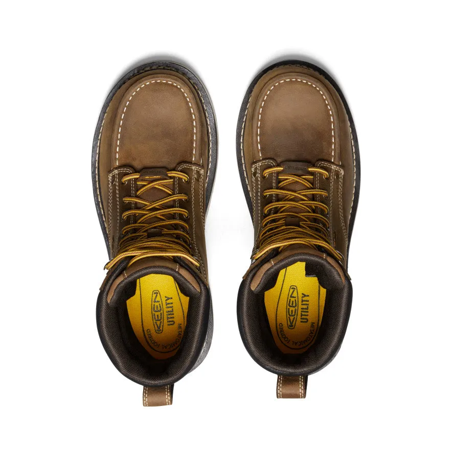Men's Cincinnati 8" Waterproof 90?? Heel Boot (Carbon Toe)  |  Belgian/Sandshell top