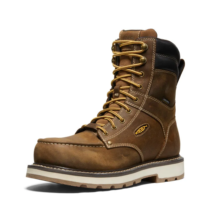 Statement flair most summer Men's Cincinnati 8" Waterproof 90?? Heel Boot (Carbon Toe)  |  Belgian/Sandshell