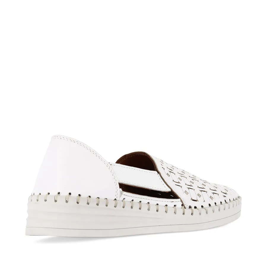 Leaf Glow Look Hunt LAYER - WHITE LEATHER