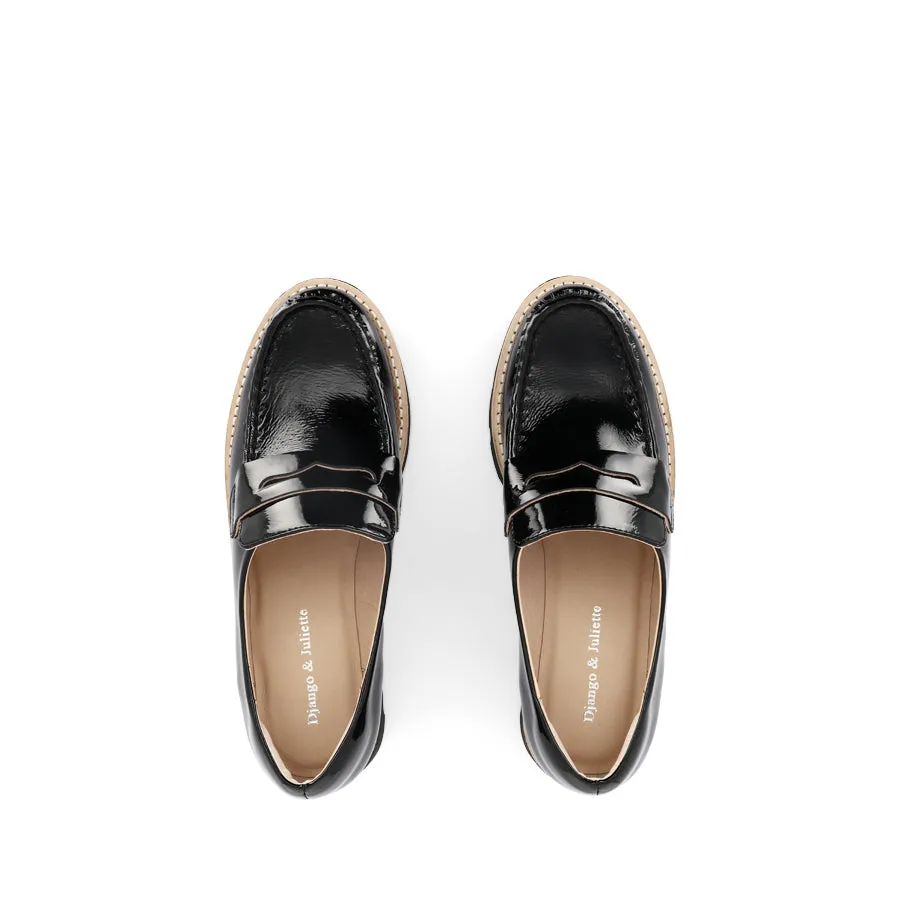DORTE - BLACK PATENT LEATHER Bold colors Support System