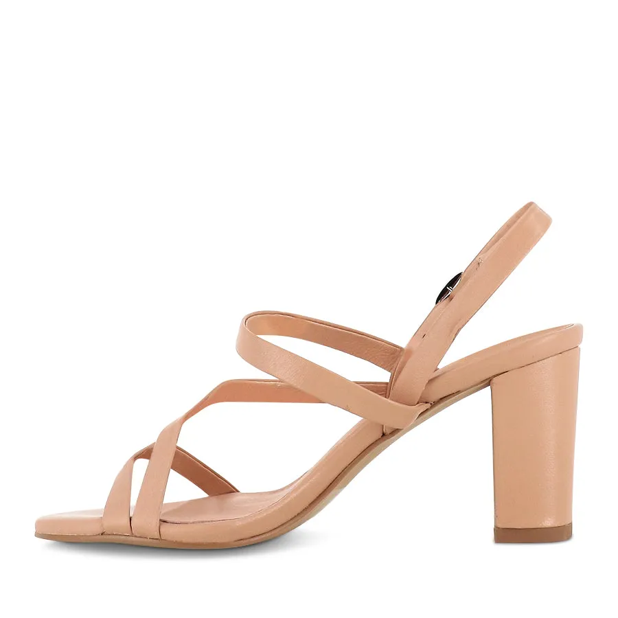 Practical Walking Shoes GOLDA - NUDE LEATHER