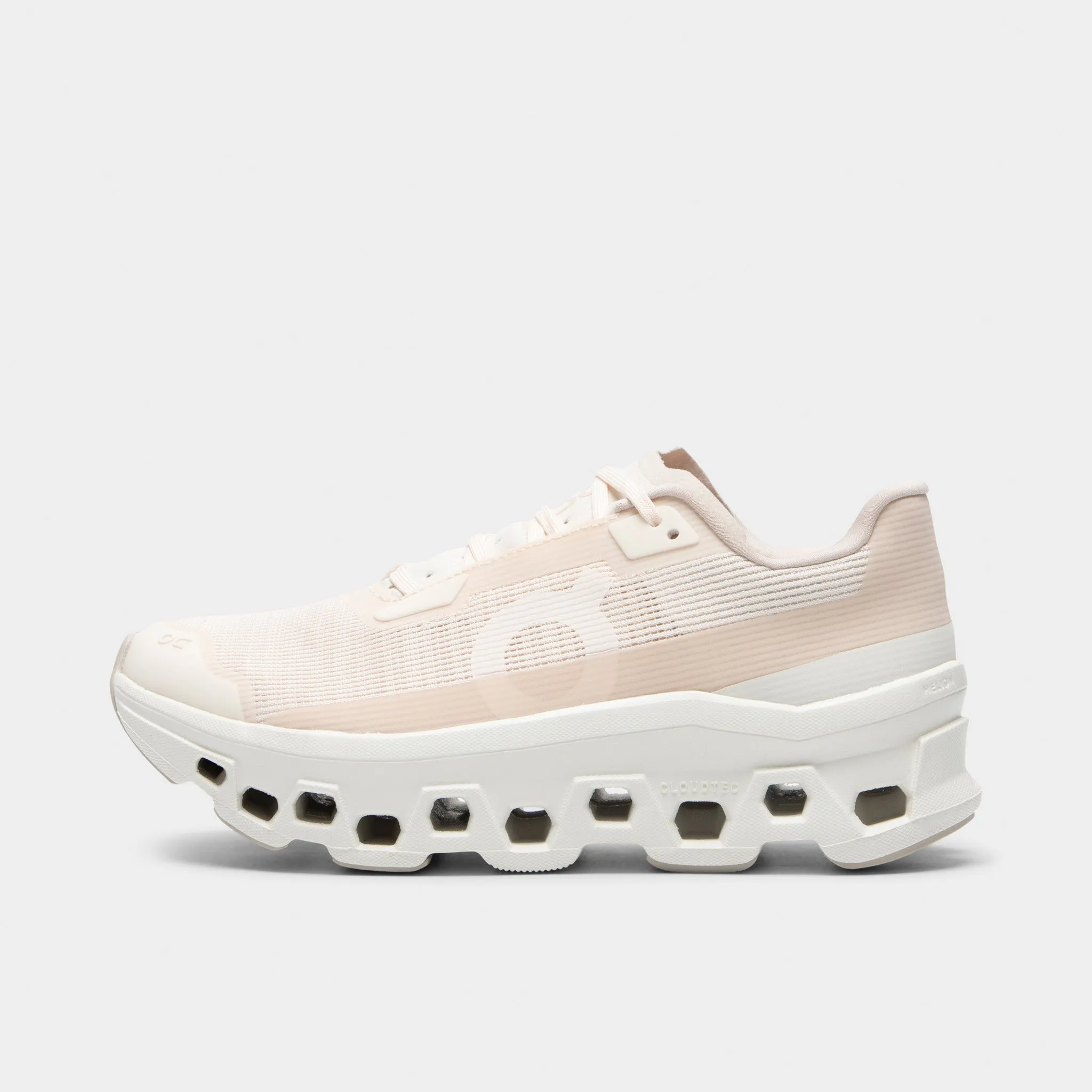 On Women's Cloudmonster Void Dew / Ivory AnkleSupport Ergonomic Last Design