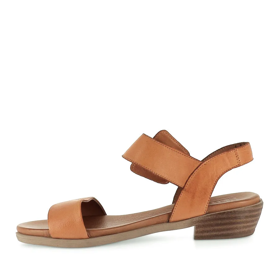 LEECEY - TAN LEATHER Thin strap