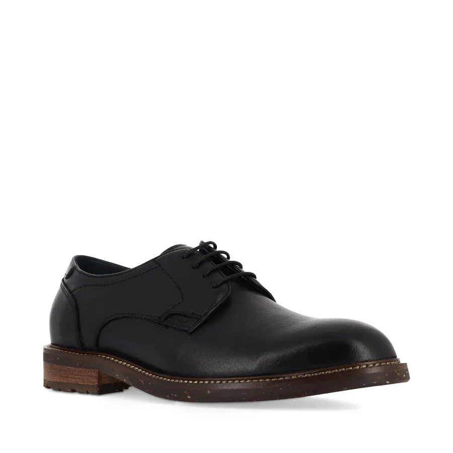 LEON - BLACK LEATHER Ergonomic Design Wearable Everywhere