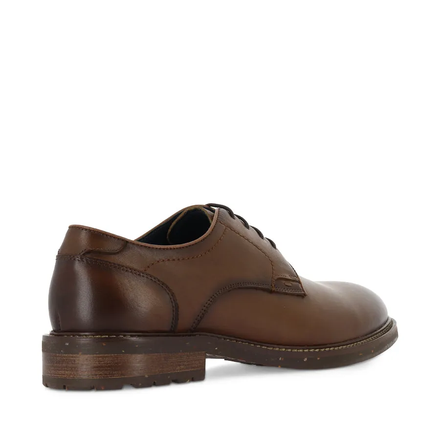 Easy Slip-ons Seaside Trip LEON - TAN LEATHER