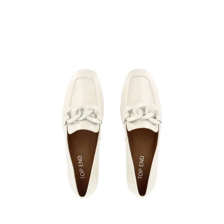 Versatile Walk. MELINEY - IVORY PATENT LEATHER