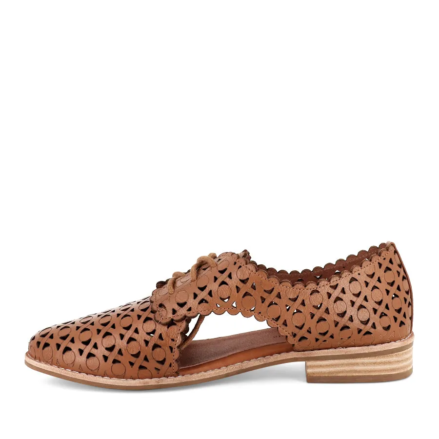 Smooth Steps ALBERTOS - TAN LEATHER