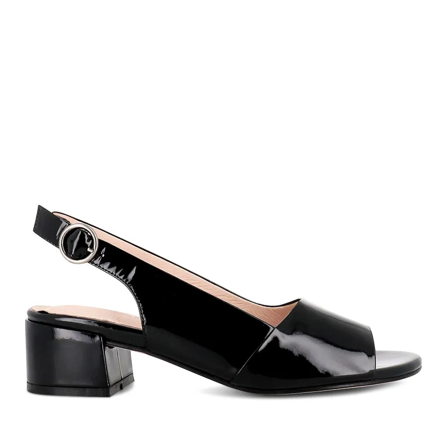 RAVEN - BLACK PATENT LEATHER Street Path Light Sole