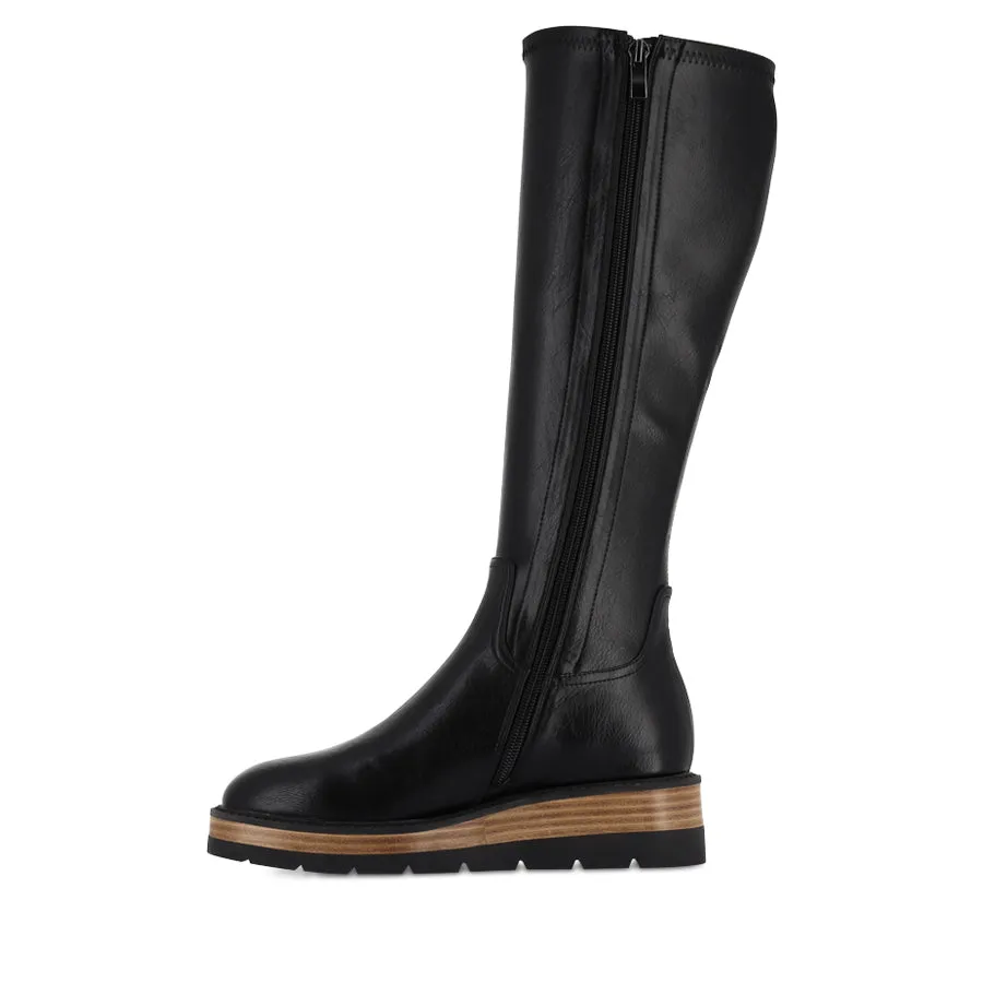 Versatile Design TERRINY - BLACK STRETCH SMOOTH