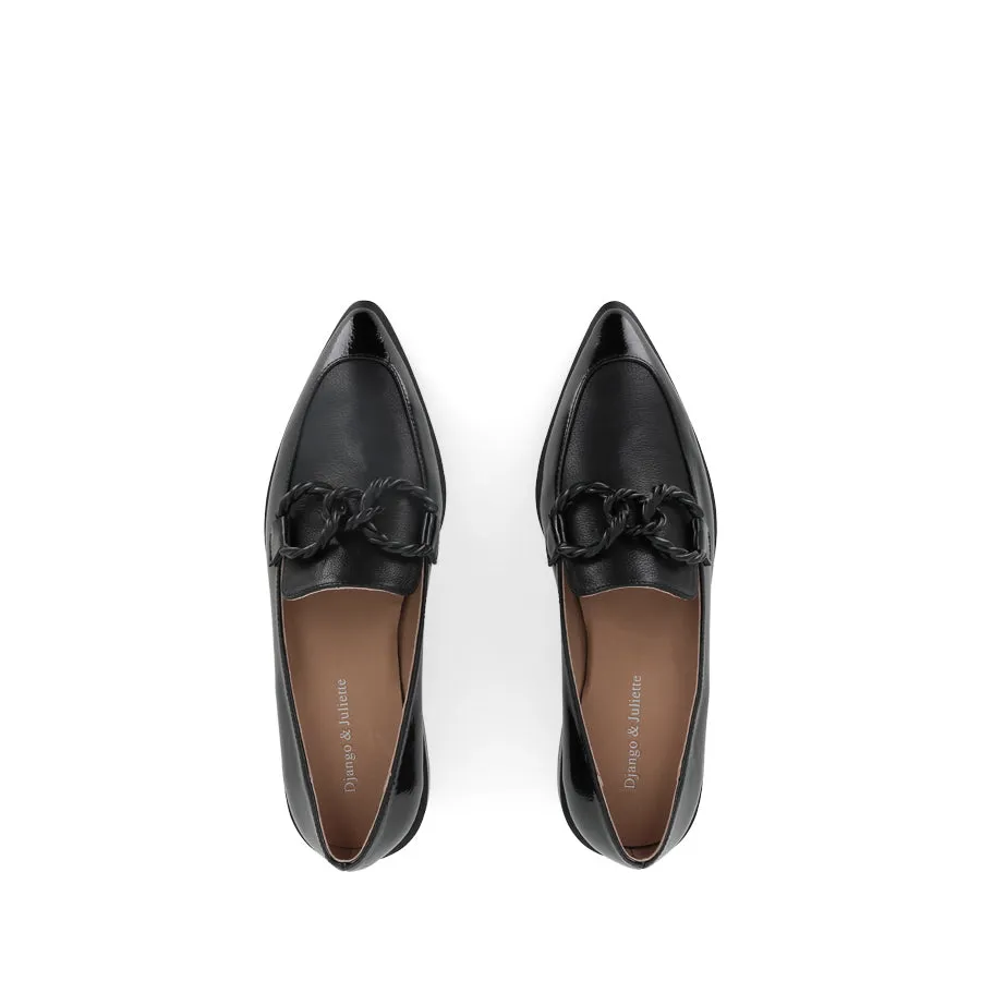 Feel Good ELGIN - BLACK BLACK PATENT LEATHER