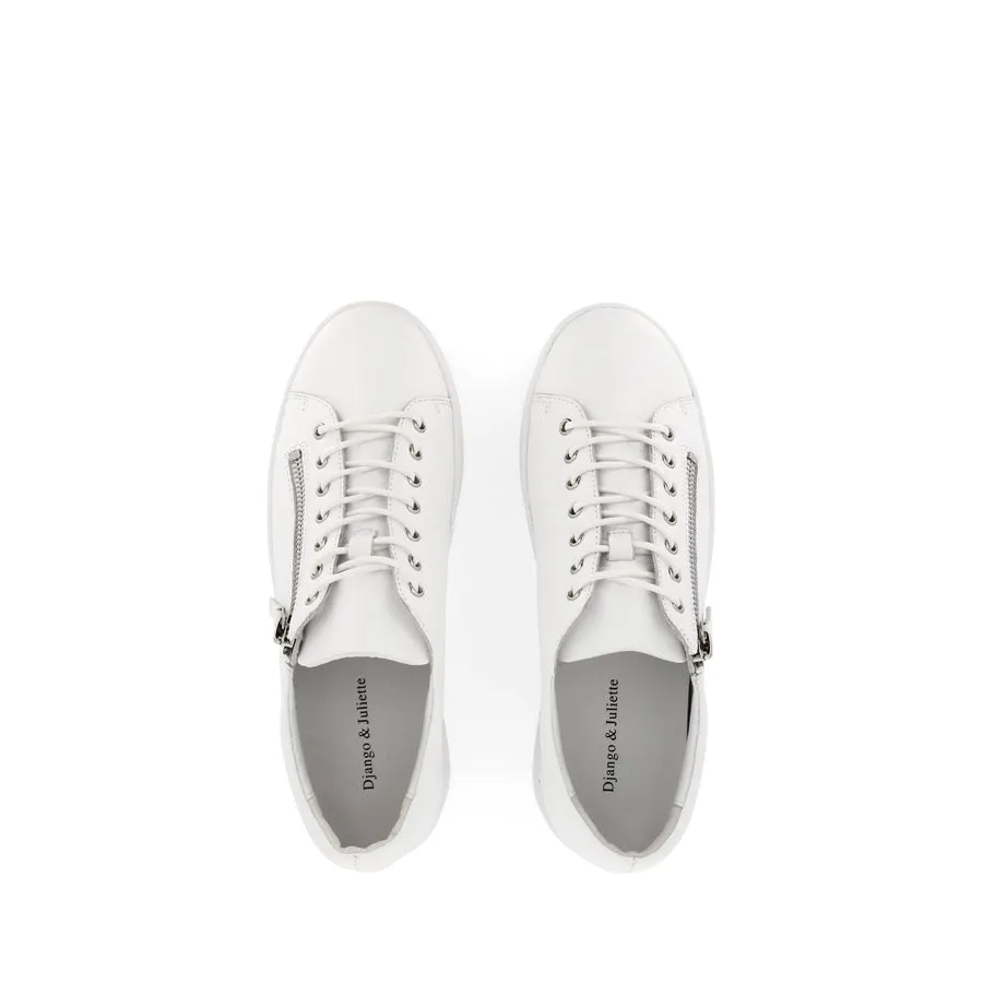 Gentle Step Weekday Style WOLFIE - WHITE LEATHER
