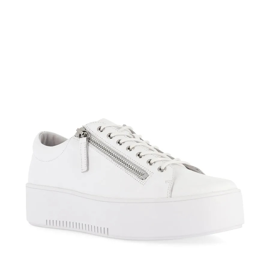 Flexible Outsole Design Modern Mood WOLFIE - WHITE LEATHER