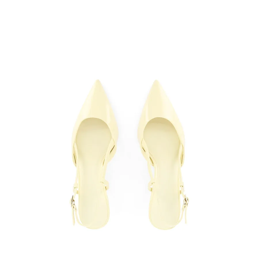 Comfortable Walk Minimalist Footwear YASIRA - BUTTER PATENT