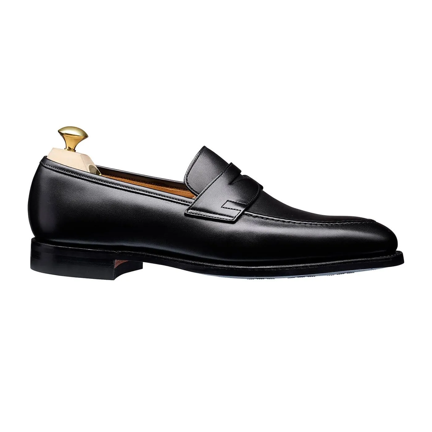 Sydney Black Calf (City Sole) Penny Loafers Soft Sole Shoes