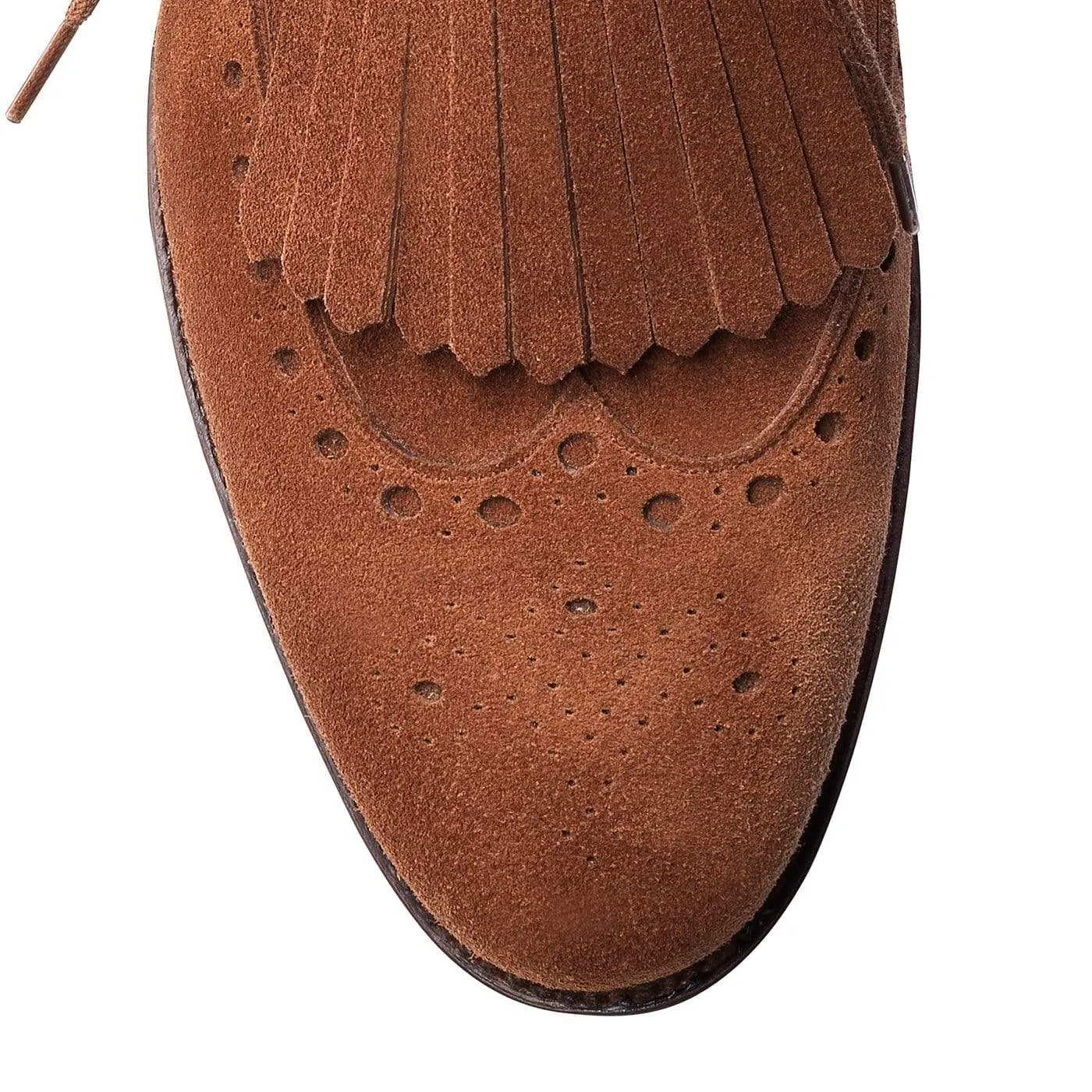 Jessica Polo Brown Calf Suede Sleek Everyday Edge Form Fit