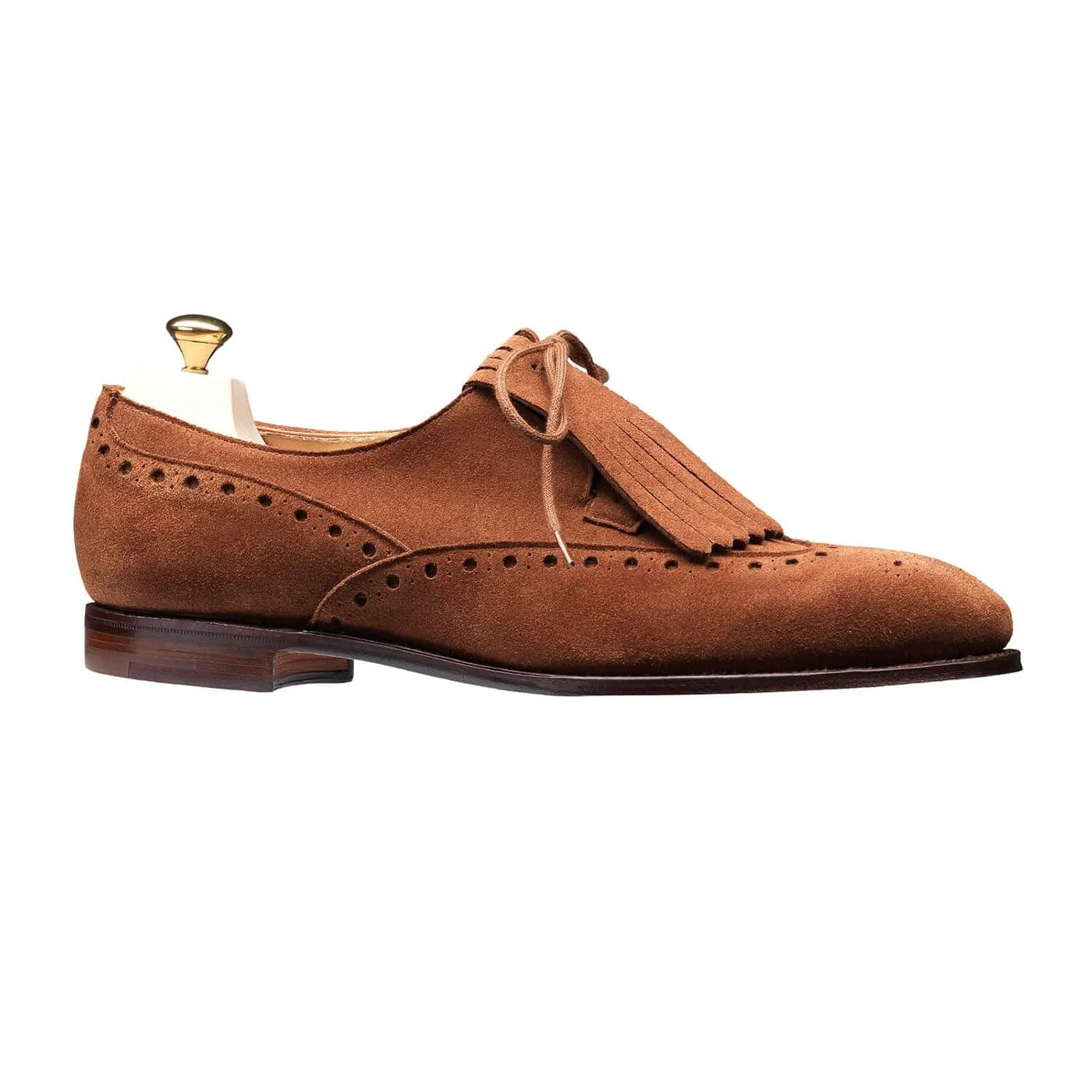 Jessica Polo Brown Calf Suede All Around Breathable Comfort Wear