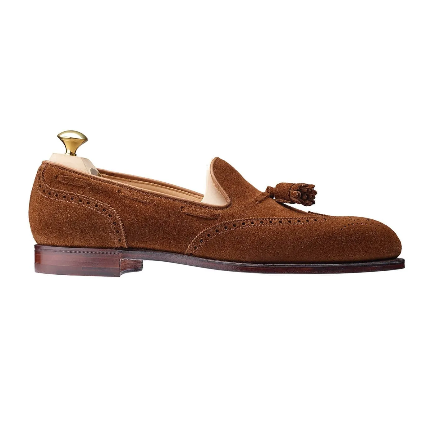 Stylish Footwear Lichfield Tobacco Calf Suede