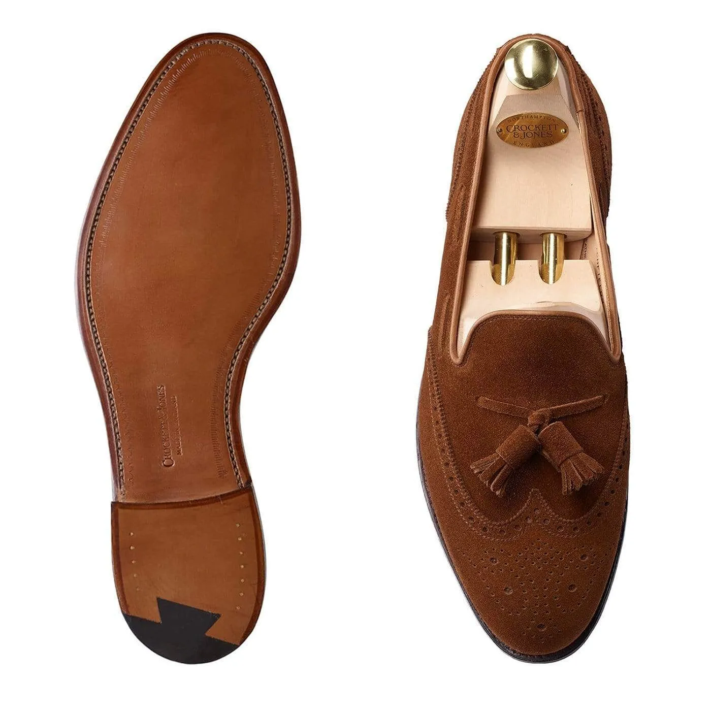 Urban Stride Groom Wear Lichfield Tobacco Calf Suede