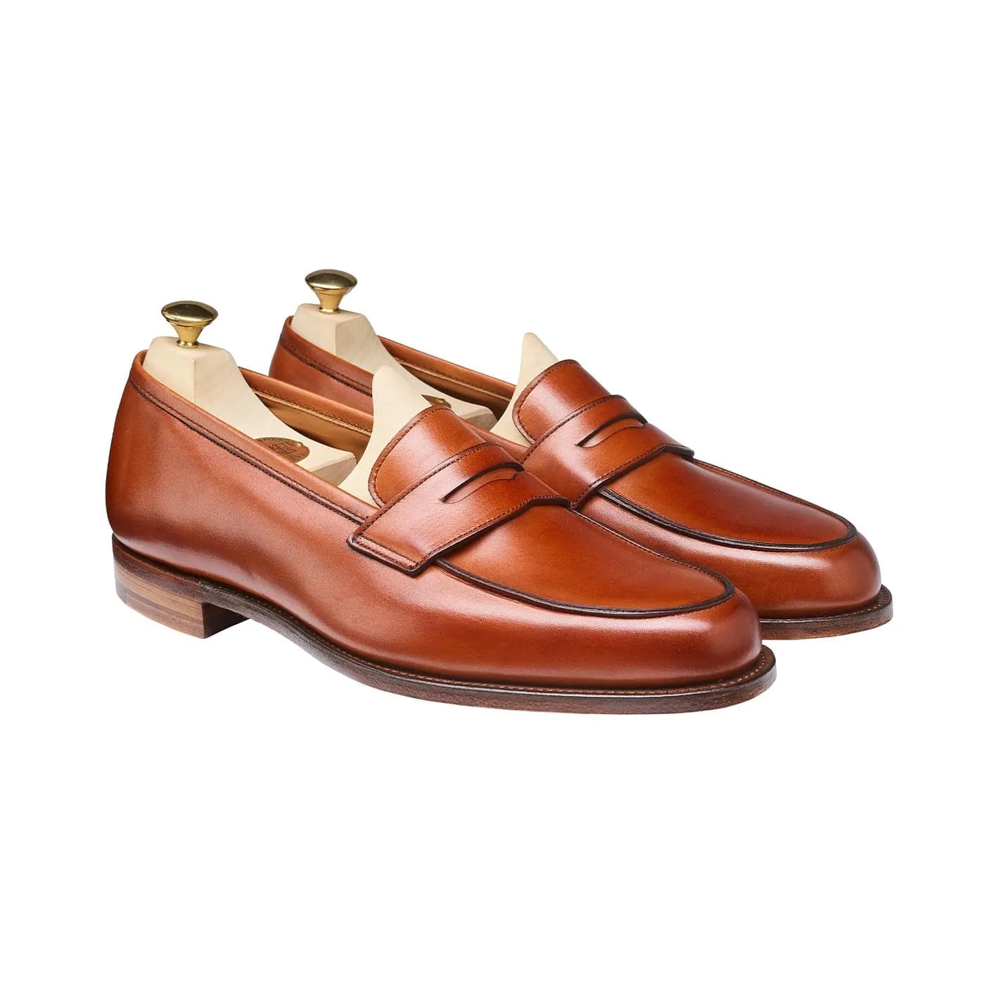 Elise Chestnut Burnished Calf City Dawn