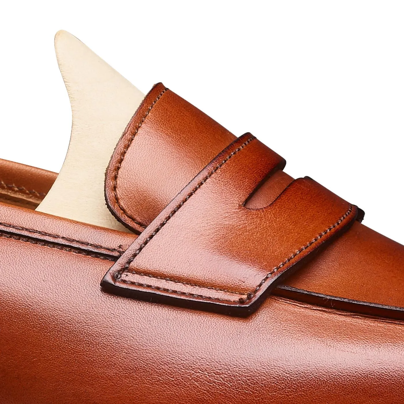 Elise Chestnut Burnished Calf Wide Lane