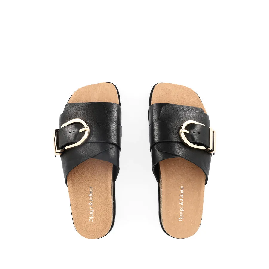 Comfortable Grip NABEELA - BLACK LEATHER