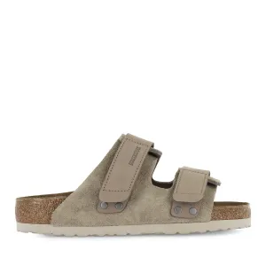 Durable Rubber Outsole UJI - TAUPE SUEDE/NUBUCK LEATHER
