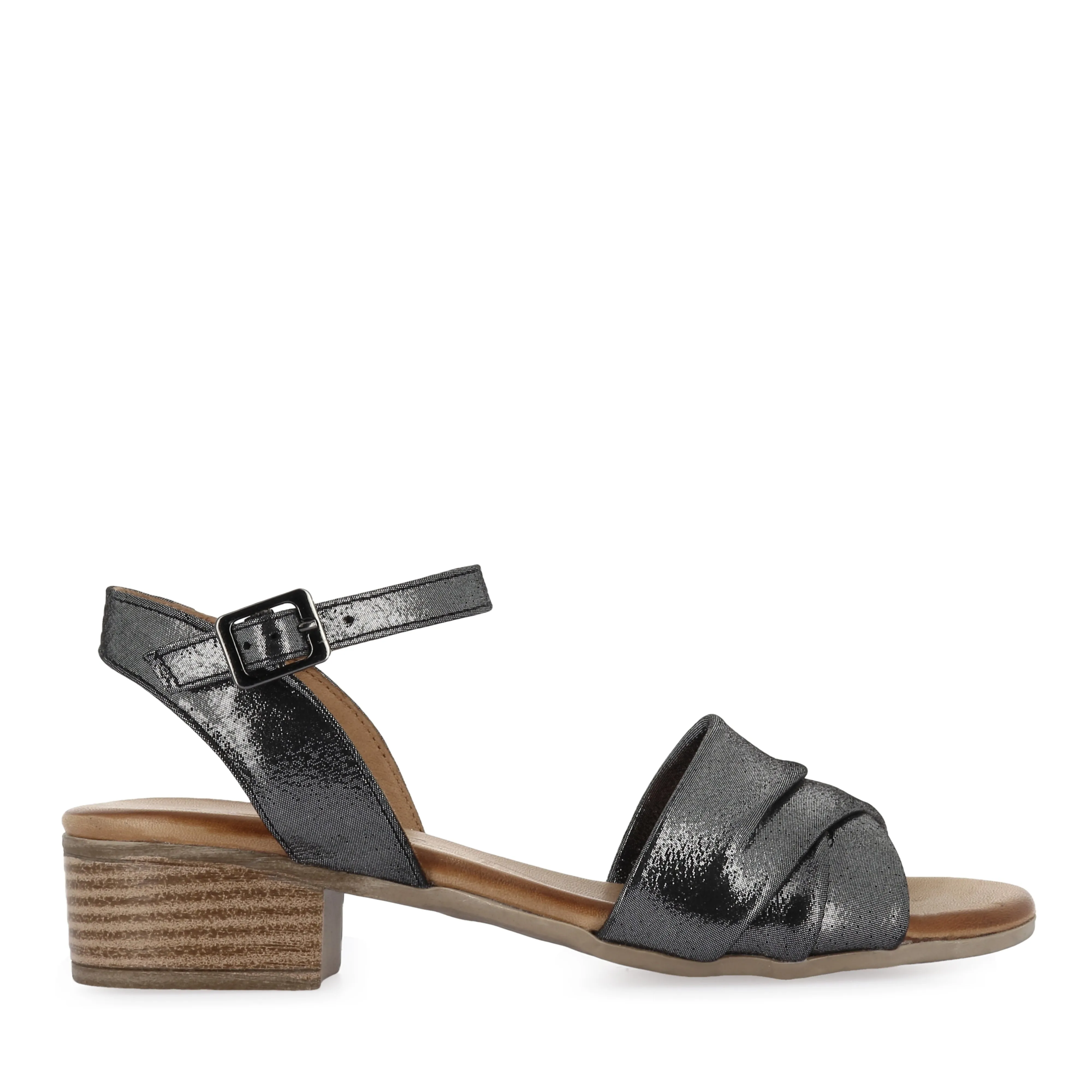 Herb Glow Flexible Walk YENICE - BLACK SHIMMER LEATHER