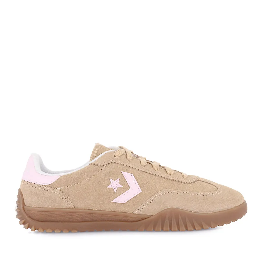 RUN STAR TRAINER LOW SUEDE - COASTAL DUNE/SUGAR BERRY/EGRET On Foot Dynamic Step