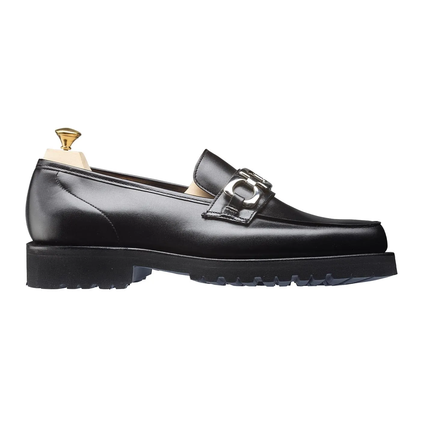 Comfy Breeze Wide Path Lily Black Calf