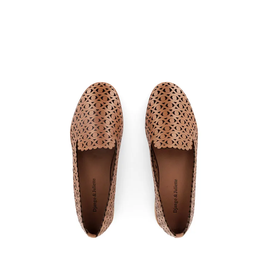 Trade Walk Practical All-Day Wear AYVA - TAN LEATHER