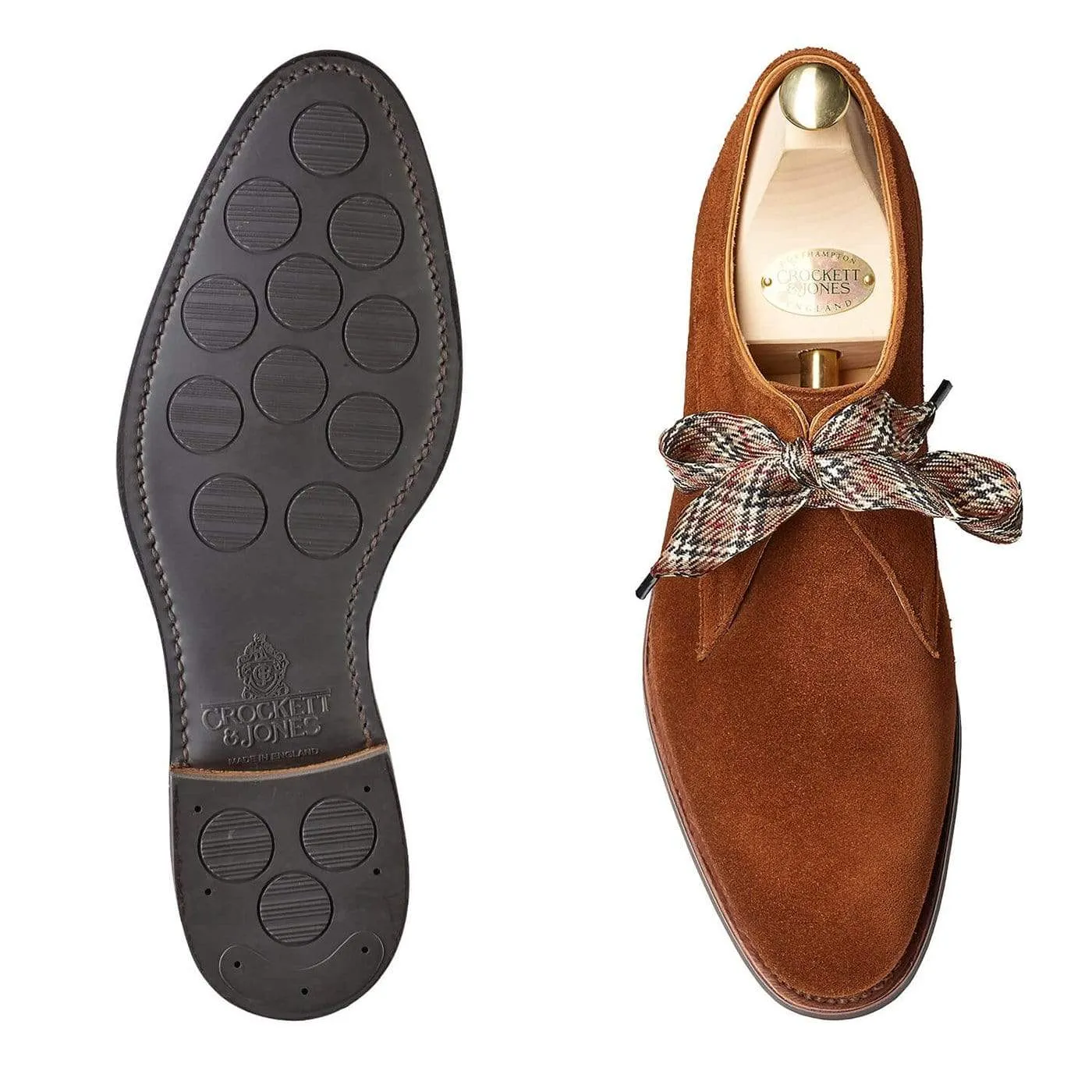 Lisa Polo Brown Calf Suede Stability Focus Motion Ease