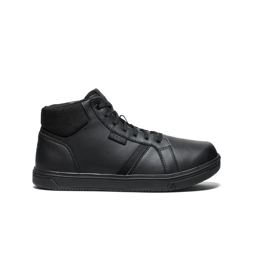 Volleyball Men's PTC Kenton Mid Work Shoe (Soft Toe)  |  Black/Black
