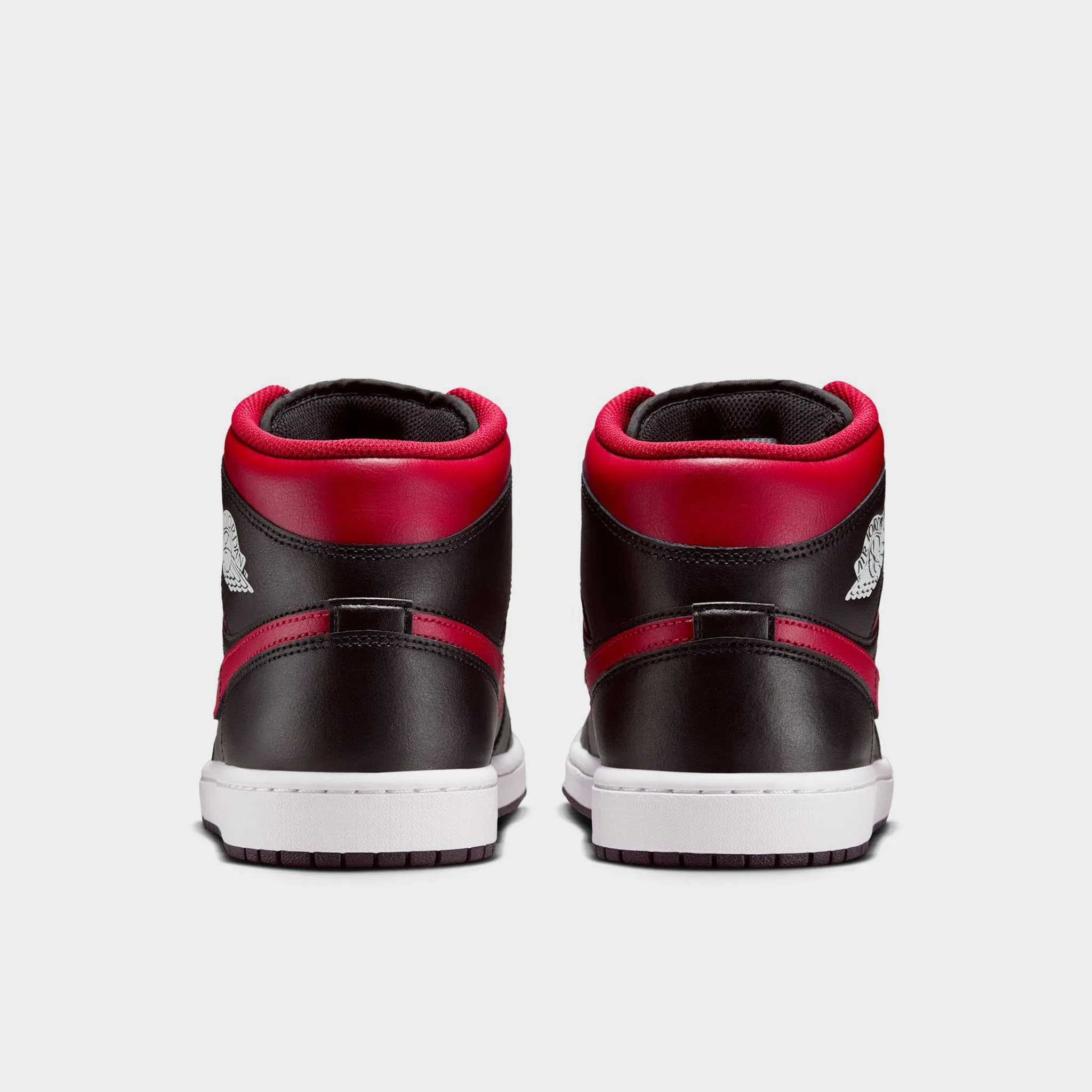 Lateral Stability Frame Court Jordan 1 Mid Black / Varsity Red - Summit White